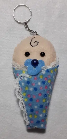 Chaveiro Bebê - 11 cm