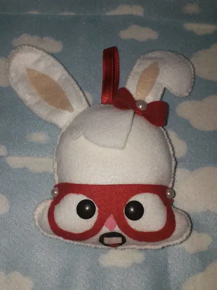 Chaveiro Coelho 14cm