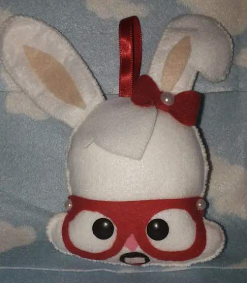 Chaveiro Coelho 14cm
