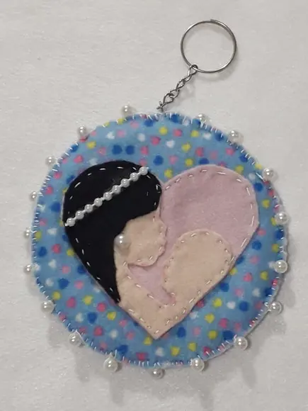 Chaveiro Dia das Mães - 9 cm