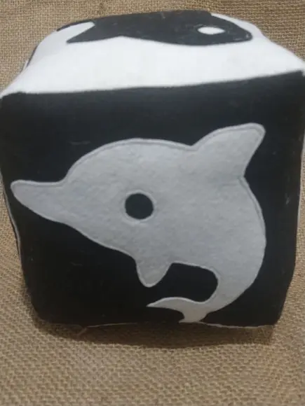 Cubo de Contraste - Brinquedo Pedagógico