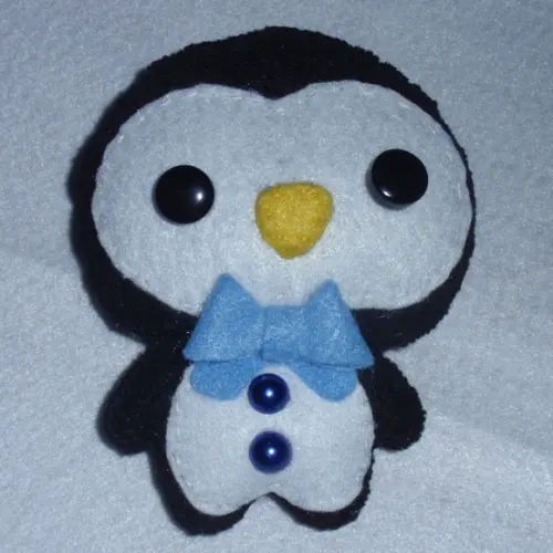 Decoração de Natal - Bebê Pinguim