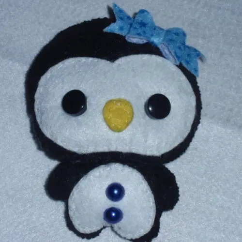 Decoração de Natal - Bebê Pinguim