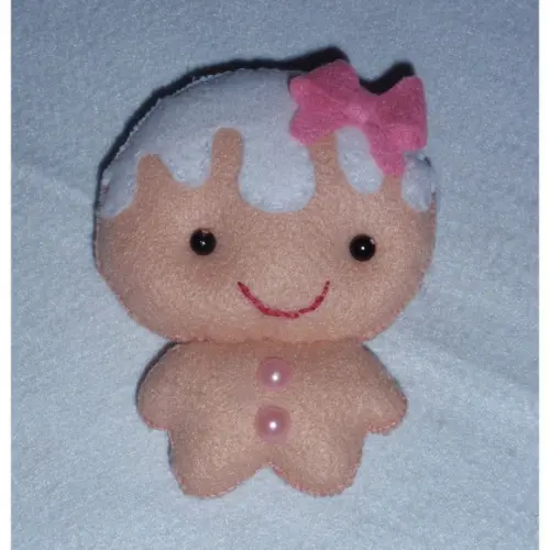 Decoração de Natal - Biscoito ELE e ELA