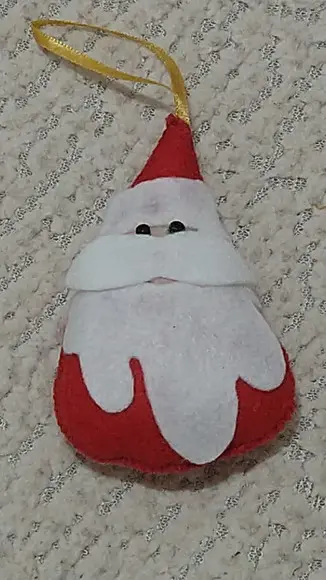 Enfeite Papai Noel para Árvore de Natal
