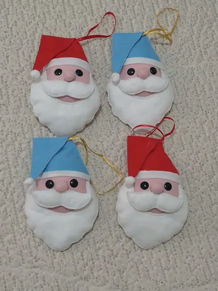 Enfeite Papai Noel para Árvore de Natal