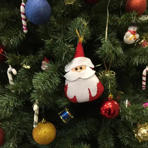 Enfeite Papai Noel para Árvore de Natal