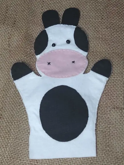 Fantoche Infantil Vaquinha