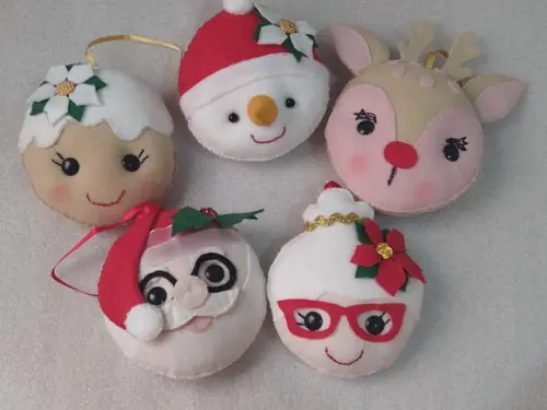 Kit Pingentes de Natal 1