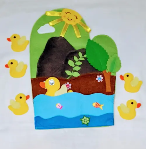 Luva Pedagógica 5 Patinhos