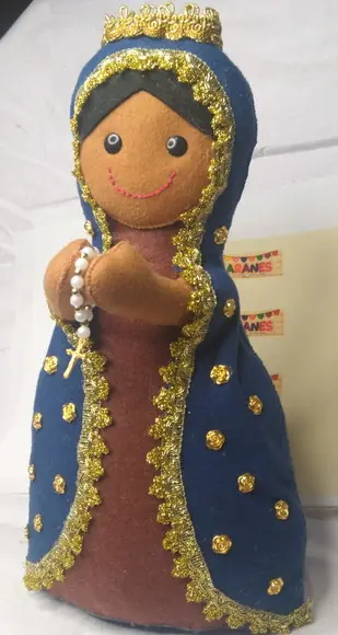 Nossa Senhora - 35 cm - em Feltro