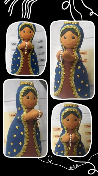 Nossa Senhora - 35 cm - em Feltro