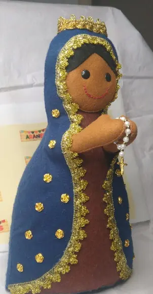 Nossa Senhora - 35 cm - em Feltro