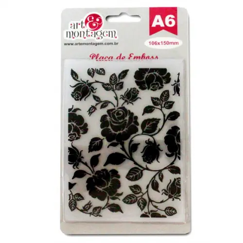 Placa de Emboss Art & Montagem - A6 106x150mm Pe001-75