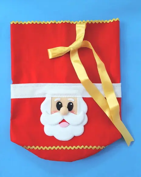 Porta Panetone Noel em Feltro