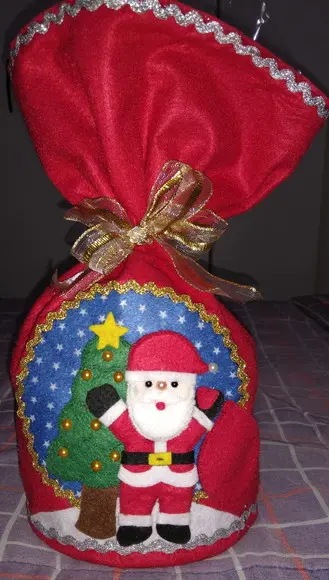 Porta Panetone em Feltro