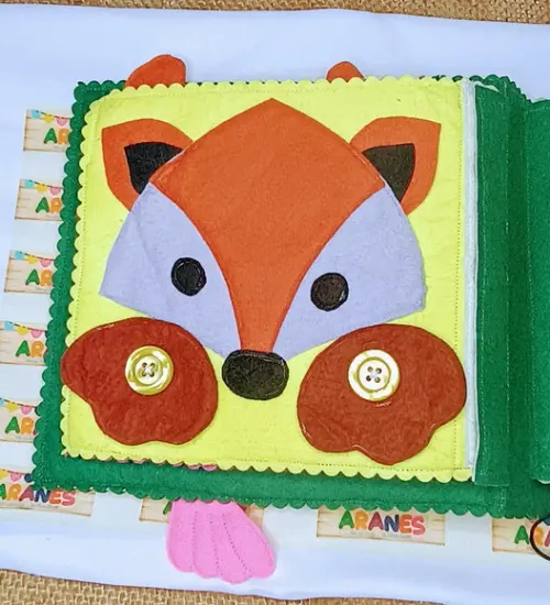 Quiet Book Animais 1