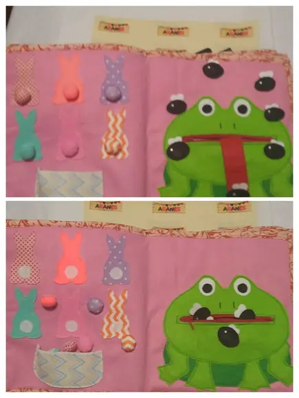 Quiet Book Urso - Livro Sensorial