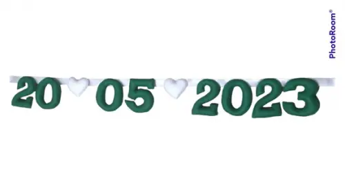 Varal Save The Date - Várias Cores