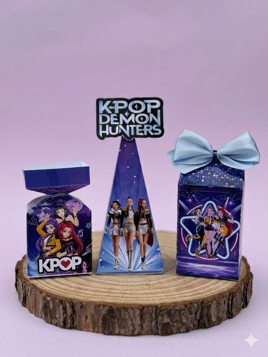 kit Guerreiras do Kpop lembrancinhas personalizadas-030 unidades