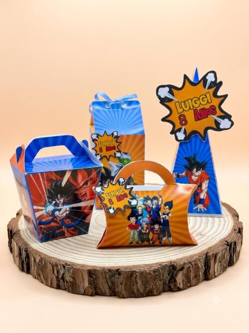 kit lembrancinha personalizadas Dragon Ball Z - 30 unidades