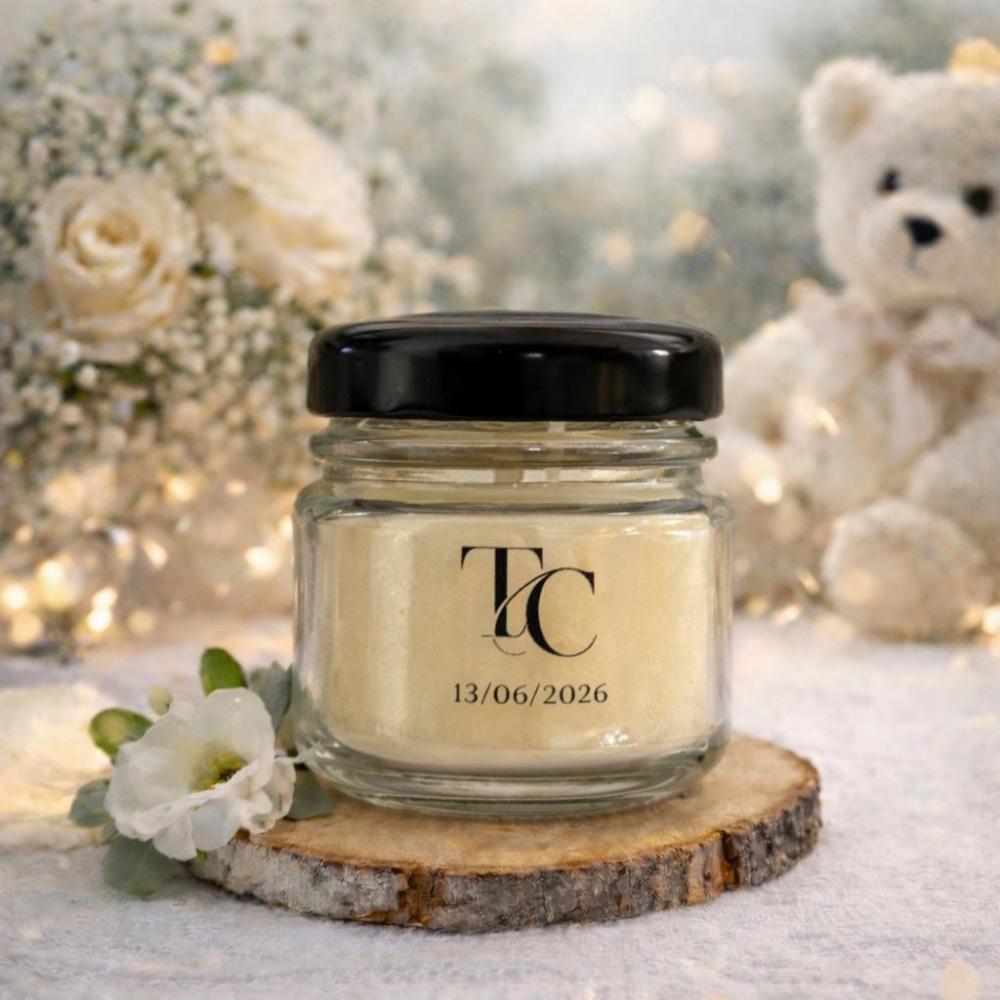 Velas Aromatizadas Personalizada - tampa metálica