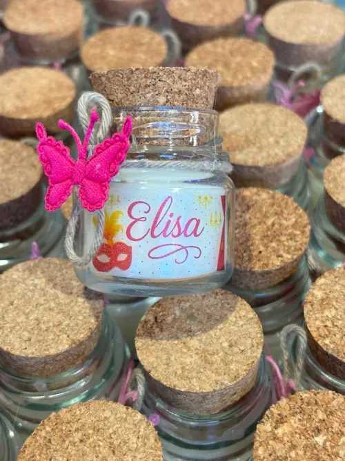 Velas Aromatizadas Personalizada - com borboleta