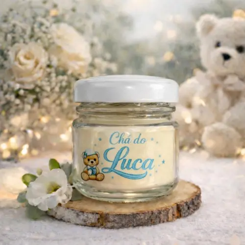 Velas Aromatizadas Personalizada - tampa metálica