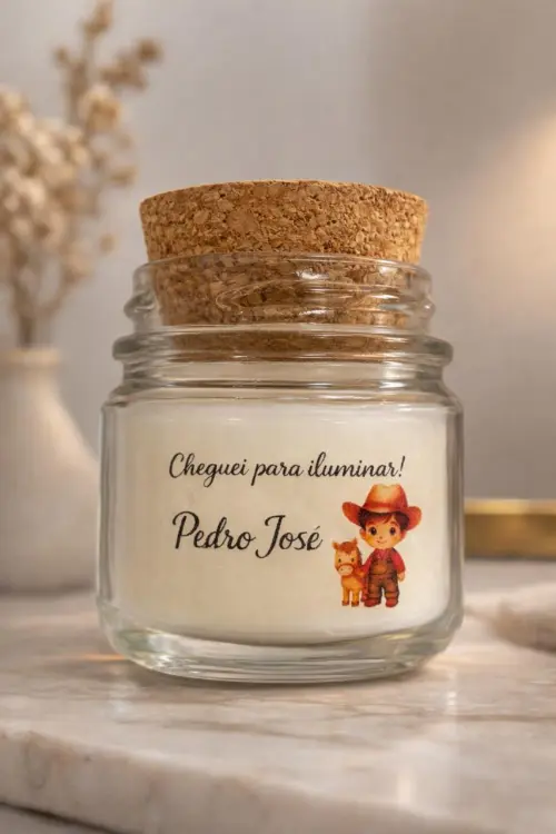 Velas Aromatizadas Personalizada - sem flores