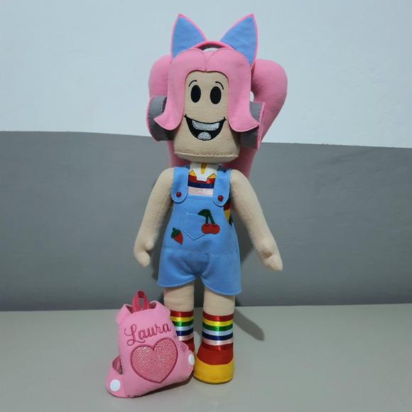 Boneca Roblox Personalizada em Feltro