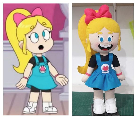 Boneca Luna em Feltro