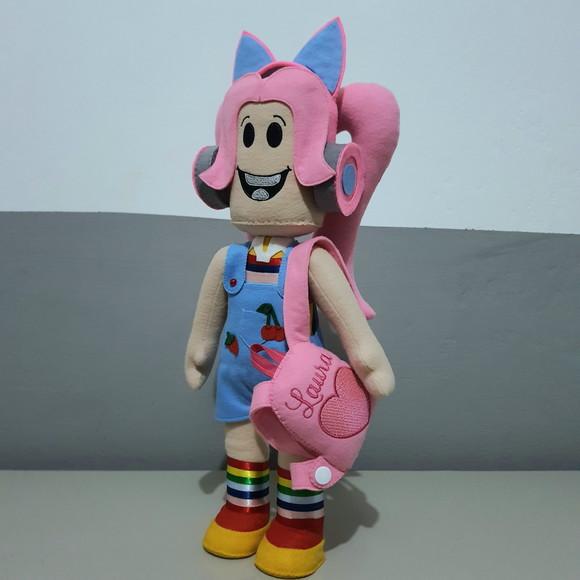 Boneca Roblox Personalizada em Feltro