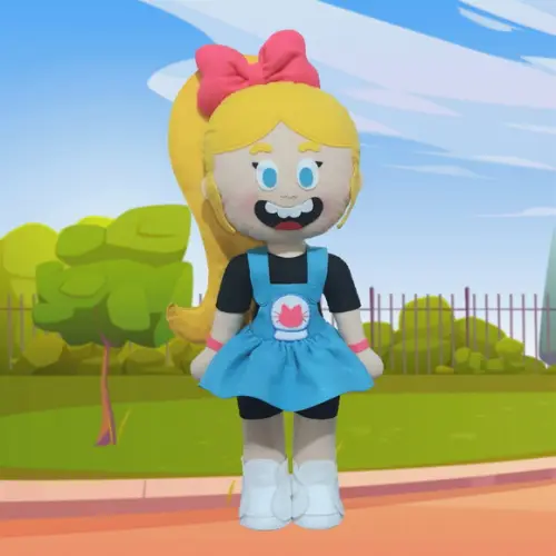 Boneca Luna em Feltro