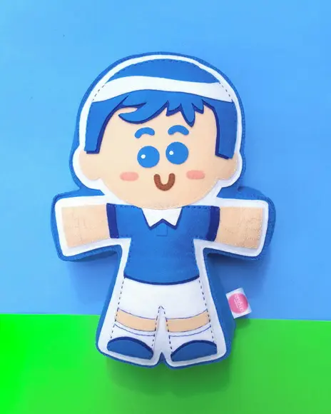 Boneco Pimpom em Feltro
