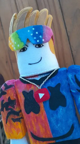 Boneco Roblox Personalizado Como no Jogo