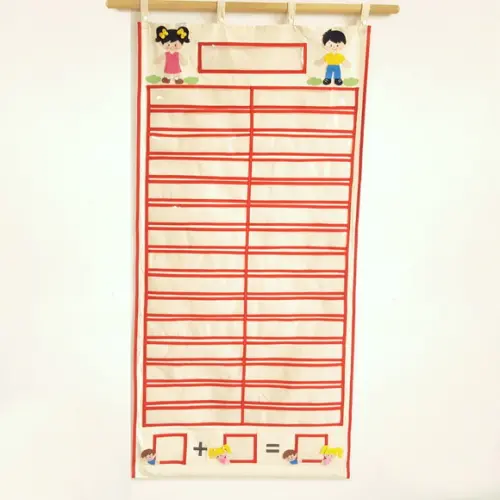 Painel para Chamada Escolar ( 30 Crachás )
