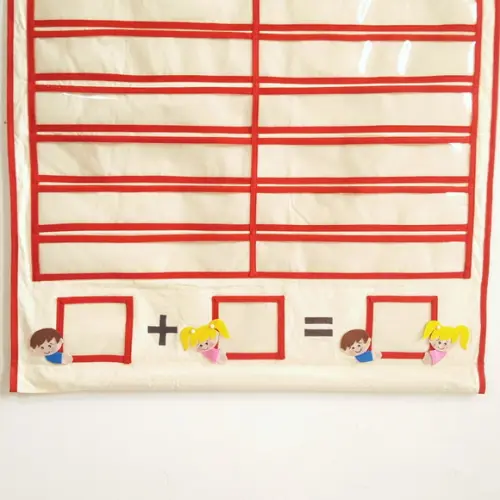 Painel para Chamada Escolar ( 30 Crachás )