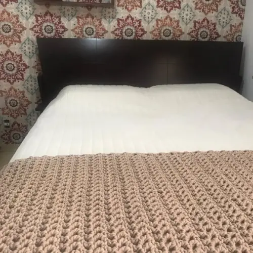 Peseira em crochê fio de malha