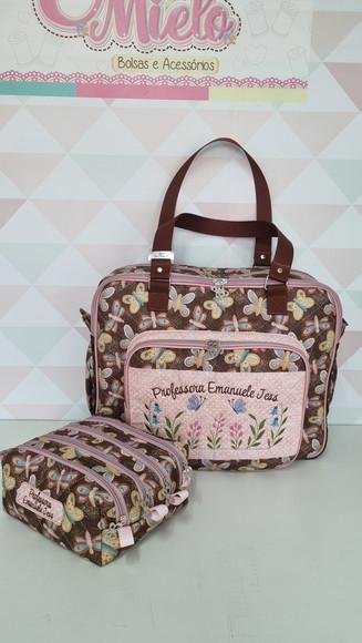 Bolsa com Divisões e Estojo Box 4