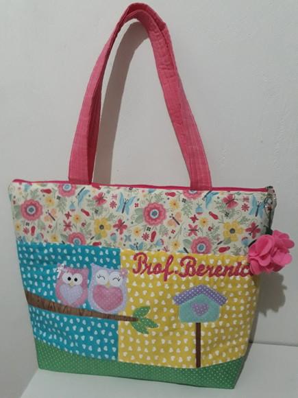 Kit bolsa professora + nécessaire