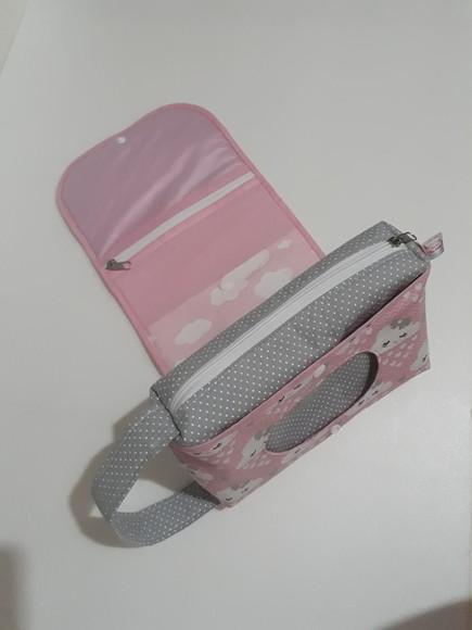 Kit do Bebê-nécessaire com Aba e Capa Vacinas