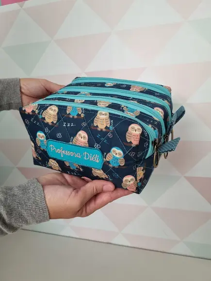 Bolsa com Divisões e Estojo Box 4
