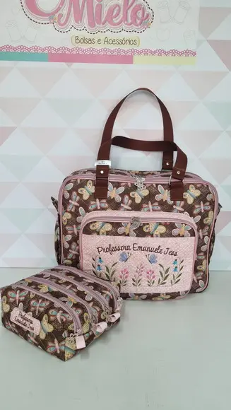 Bolsa com Divisões e Estojo Box 4