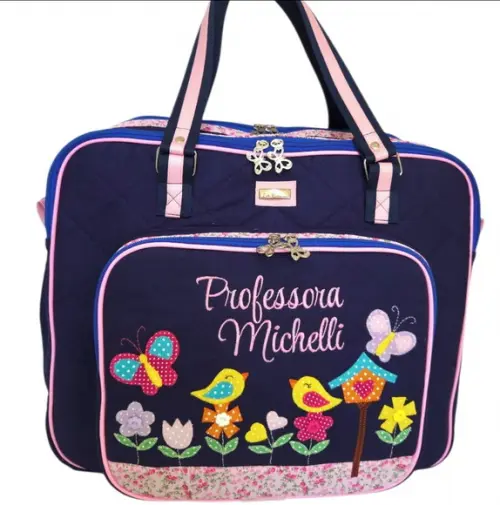 Bolsa com Divisões Jardim Encantado