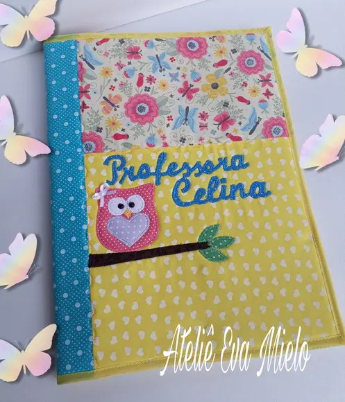 Capa para pasta catálogo