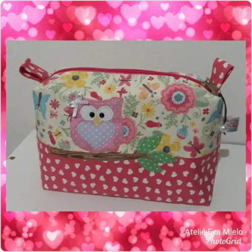 Nécessaire box corujinha