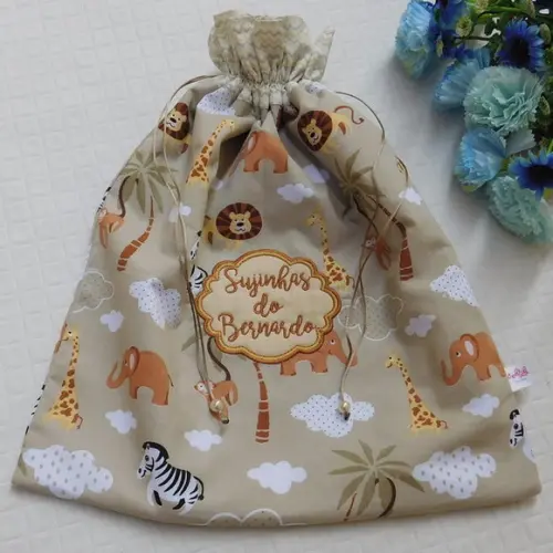 Saquinho para Trocas de Roupas (limpinhas e Sujinhas)