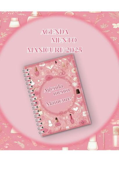 Agenda Agendamento Manicure - Rosa
