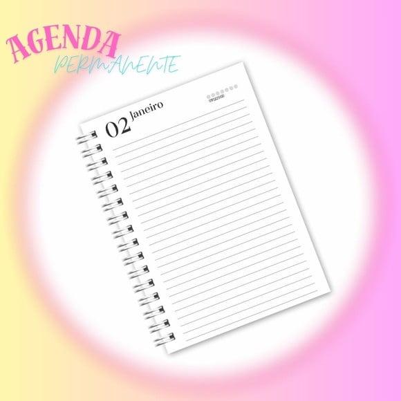 Agenda Permanente com Horas Arquivo Digital