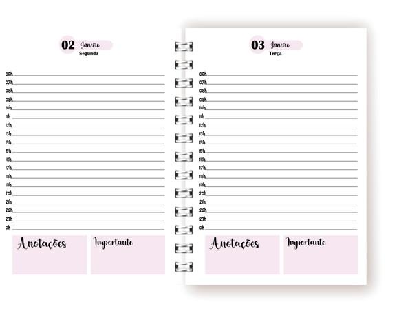 Agenda Rosa 2023 Arquivo Digital